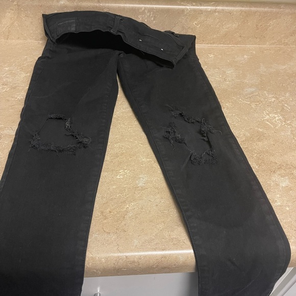 American Eagle black jeans size 4 - Picture 2 of 3